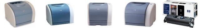 HP Color LaserJet 1500 - печать страницы конфигурации